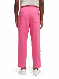 Scotch & Soda Tapered-Fit Organic Cotton Sweatpant -Scotch & Soda 166495 Flame NHD BCK