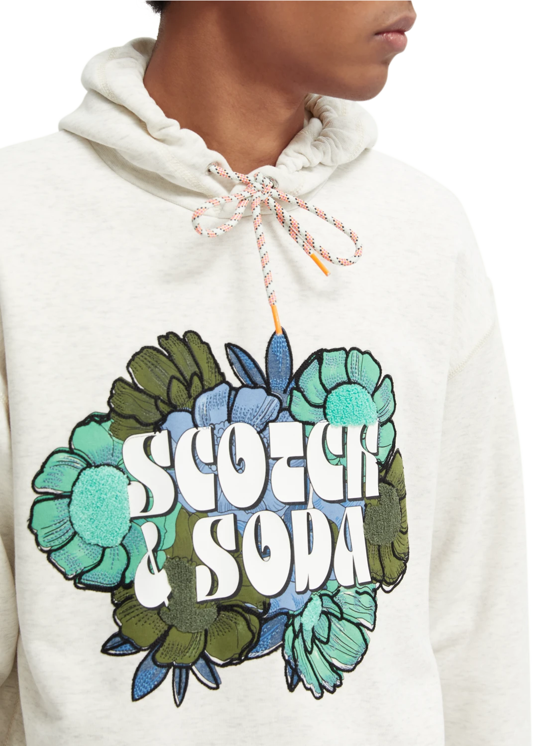 Scotch & Soda Graphic Regular-Fit Hoodie 10 Scotch & Soda Graphic Regular-Fit Hoodie - Image 8