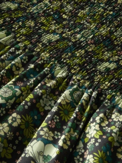 Scotch & Soda Printed Lace Sleeved Midi Dress -Scotch & Soda 166522 Combo 20I DTL6