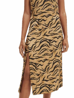 Scotch & Soda Printed Slip Dress 14 Scotch & Soda Printed Slip Dress -Scotch & Soda 166524 Combo 20K NHD DTL1