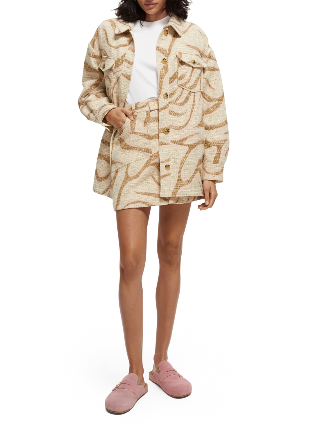 Scotch & Soda Oversized Structured Shirt Jacket 4 Scotch & Soda Oversized Structured Shirt Jacket - Image 2