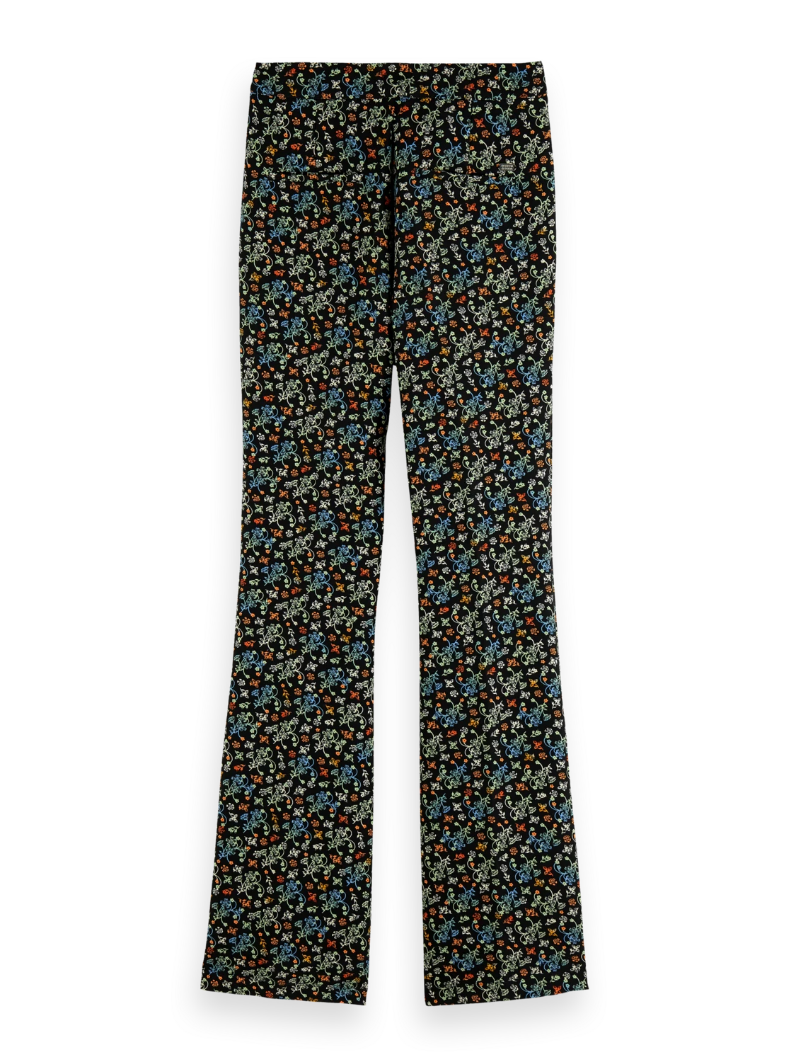 Scotch & Soda Printed Tailored Flared Trousers 8 Scotch & Soda Printed Tailored Flared Trousers - Image 6