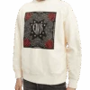 Scotch & Soda Elvis Graphic Cotton Sweater -Scotch & Soda 166589 Ecru NHD CRP