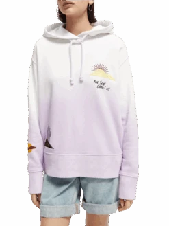 Scotch & Soda Abel Macias Loose-Fit Graphic Hoodie