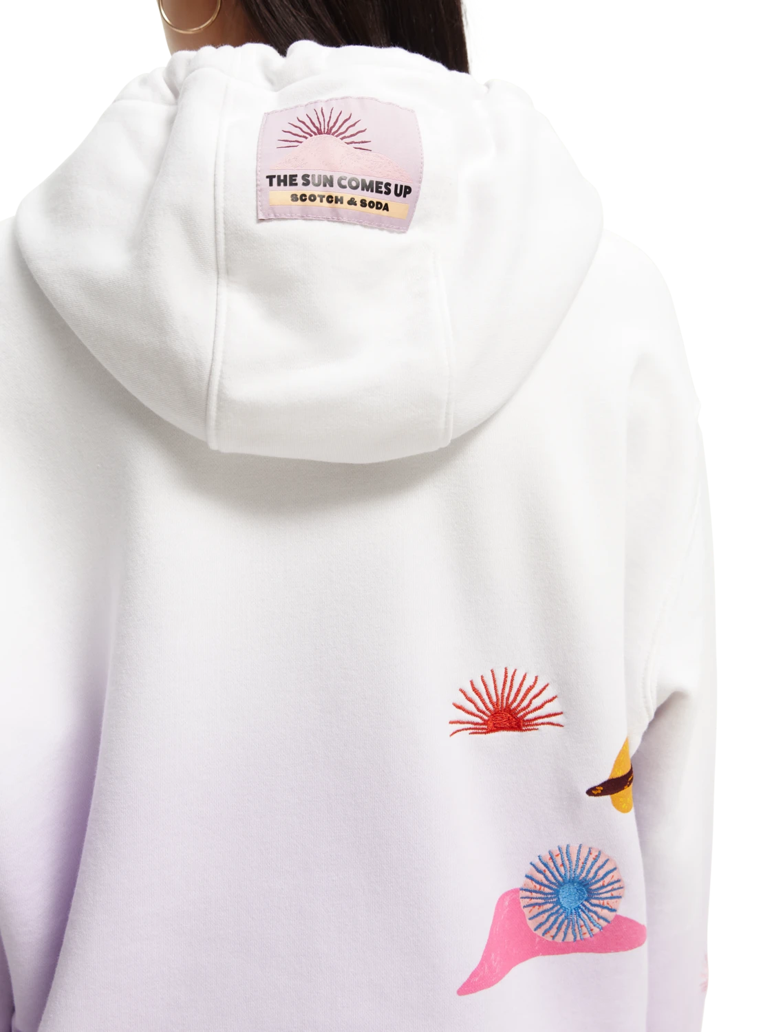 Scotch & Soda Abel Macias Loose-Fit Graphic Hoodie 6 Scotch & Soda Abel Macias Loose-Fit Graphic Hoodie - Image 4