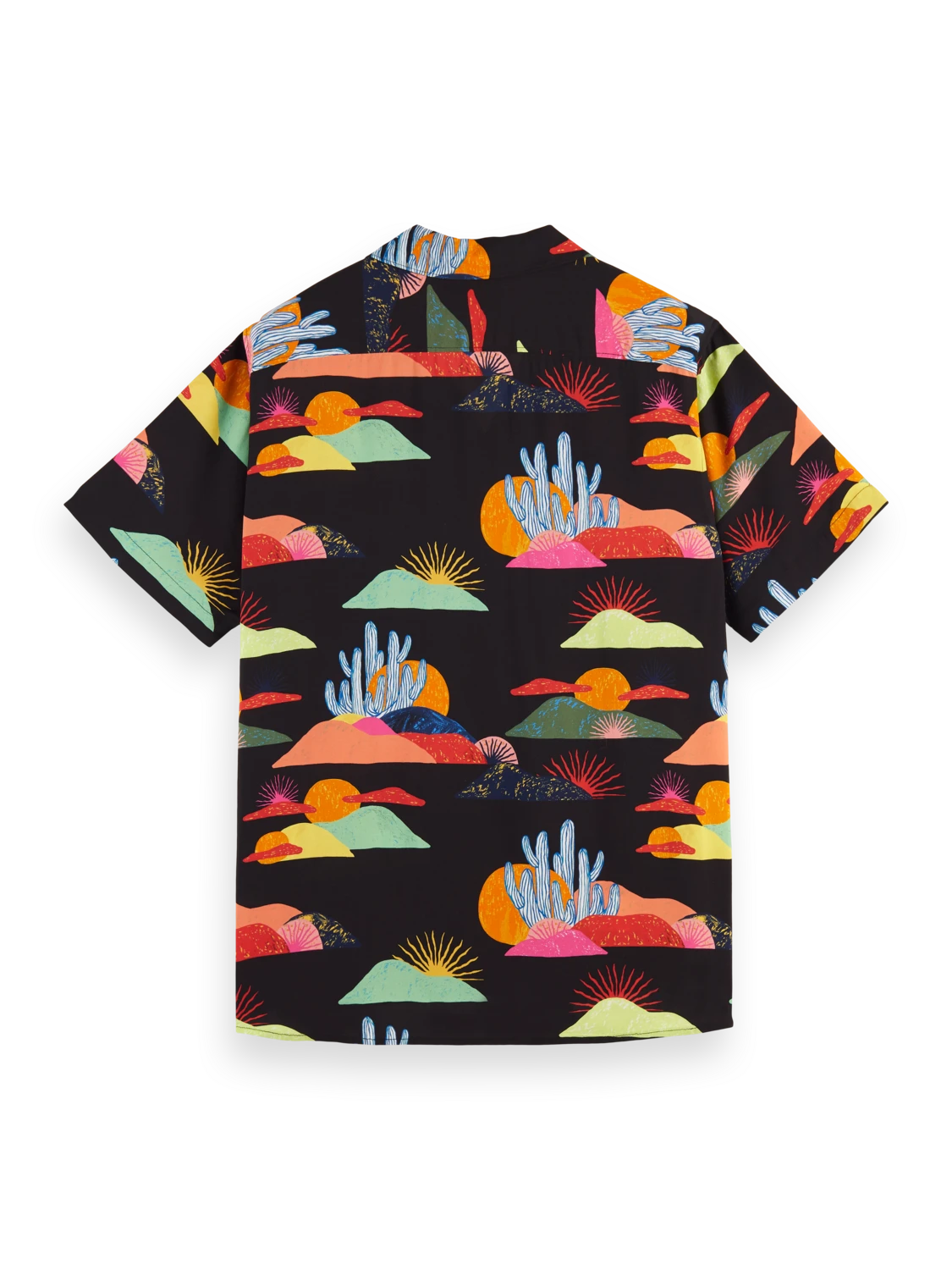 Scotch & Soda Abel Macias Printed Short Sleeve Shirt 8 Scotch & Soda Abel Macias Printed Short Sleeve Shirt - Image 6