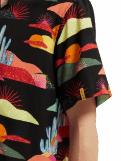 Scotch & Soda Abel Macias Printed Short Sleeve Shirt 13 Scotch & Soda Abel Macias Printed Short Sleeve Shirt -Scotch & Soda 166796 Combo 20A NHD DTL1