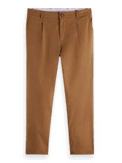 Scotch & Soda Blake Regular Tapered-Fit Chino -Scotch & Soda 166896 Taupe FNT