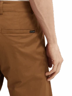 Scotch & Soda Blake Regular Tapered-Fit Chino -Scotch & Soda 166896 Taupe NHD DTL1