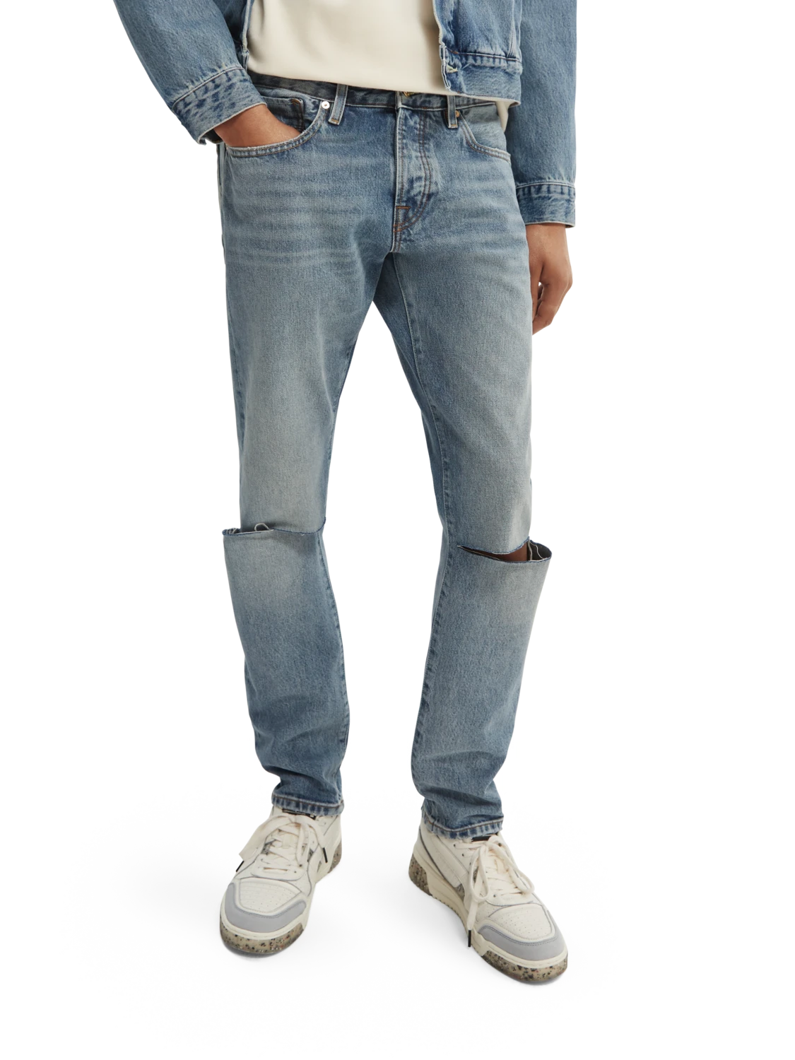 Scotch & Soda Ralston Regular Slim-Fit Jeans - Remade Classic 3 Scotch & Soda Ralston Regular Slim-Fit Jeans - Remade Classic