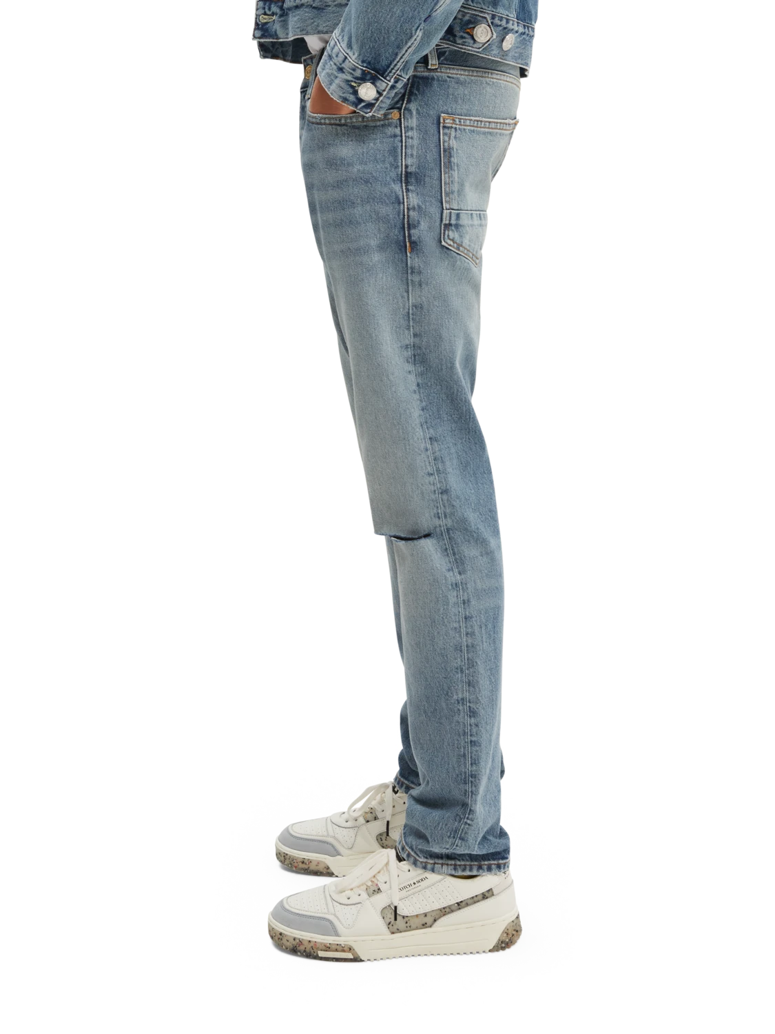 Scotch & Soda Ralston Regular Slim-Fit Jeans - Remade Classic 11 Scotch & Soda Ralston Regular Slim-Fit Jeans - Remade Classic - Image 9