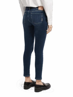 Scotch & Soda La Bohemienne Skinny Fit Jeans | Ruby Blue 13 Scotch & Soda La Bohemienne Skinny Fit Jeans | Ruby Blue -Scotch & Soda 167034 Ruby 20Blue NHD BCK