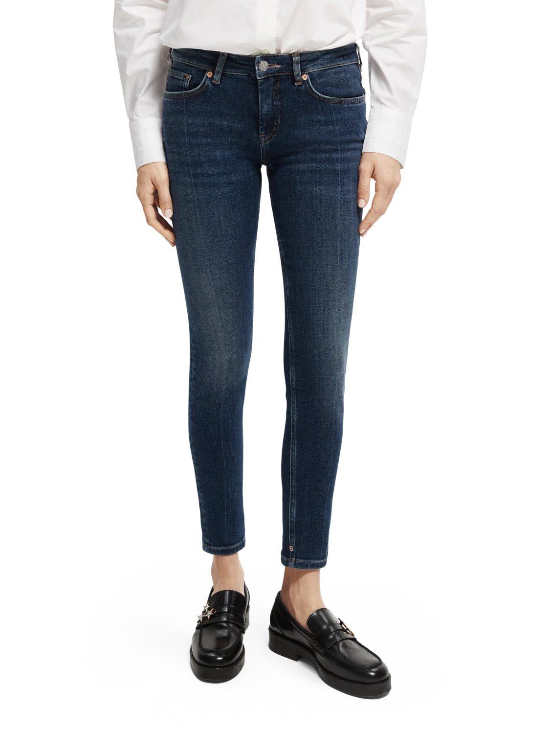 Scotch & Soda La Bohemienne Skinny Fit Jeans | Ruby Blue 3 Scotch & Soda La Bohemienne Skinny Fit Jeans | Ruby Blue