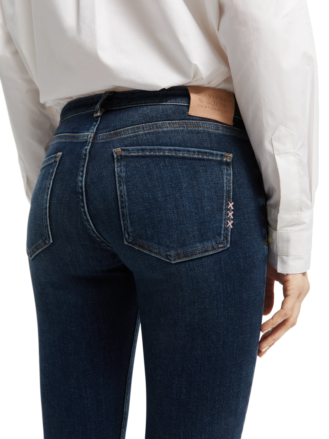 Scotch & Soda La Bohemienne Skinny Fit Jeans | Ruby Blue 6 Scotch & Soda La Bohemienne Skinny Fit Jeans | Ruby Blue - Image 4