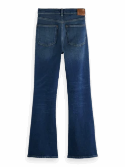 Scotch & Soda The Charm Flared Organic Cotton Jeans -Scotch & Soda 167051 Unstoppable 20Blue BCK