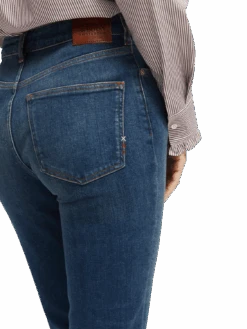 Scotch & Soda The Charm Flared Organic Cotton Jeans -Scotch & Soda 167051 Unstoppable 20Blue NHD DTL2