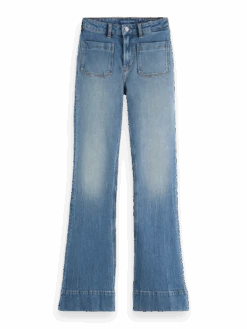 Scotch & Soda The Charm High-Rise Flared Jeans -Scotch & Soda 167052 Blue 20Flight FNT
