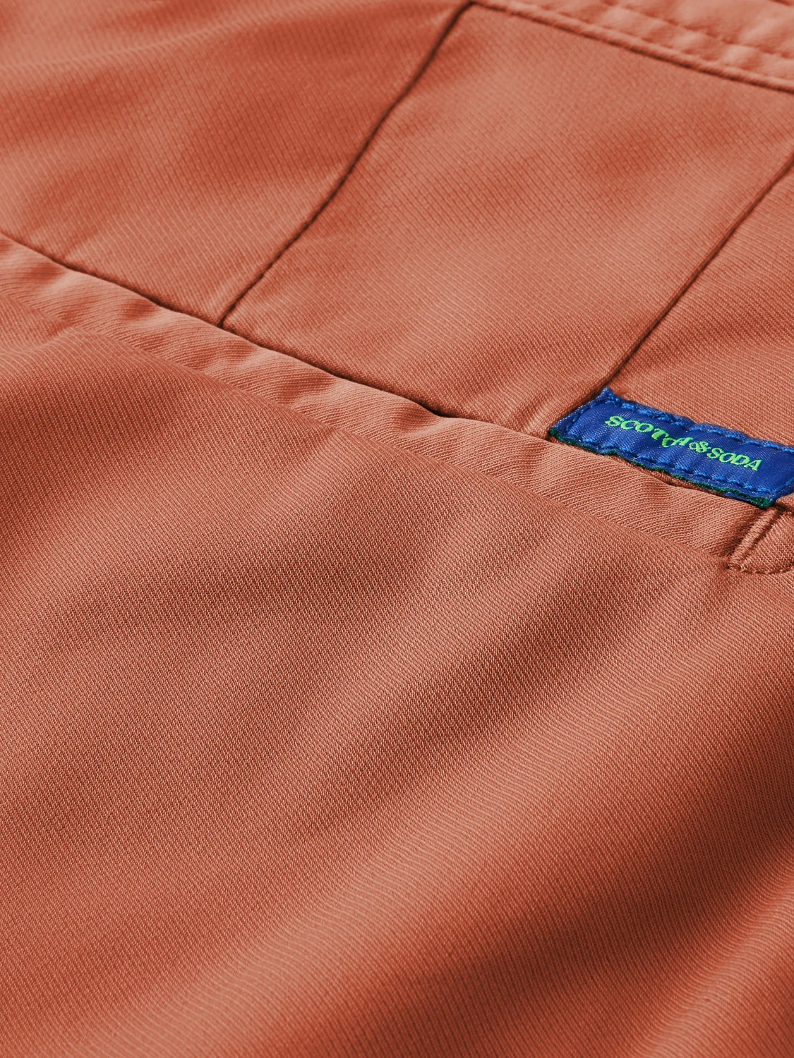 Scotch & Soda The Mott Super Slim-Fit Organic Cotton Chino 9 Scotch & Soda The Mott Super Slim-Fit Organic Cotton Chino - Image 7