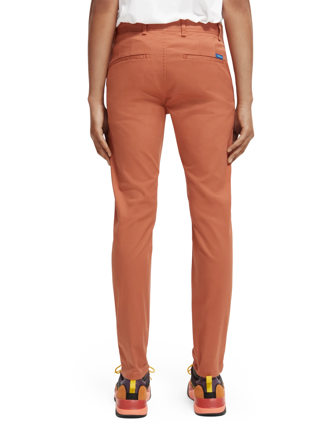 Scotch & Soda The Mott Super Slim-Fit Organic Cotton Chino 11 Scotch & Soda The Mott Super Slim-Fit Organic Cotton Chino - Image 9