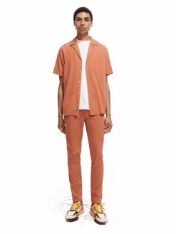 Scotch & Soda The Mott Super Slim-Fit Organic Cotton Chino 27 Scotch & Soda The Mott Super Slim-Fit Organic Cotton Chino -Scotch & Soda 167137 Mars MDL FNT