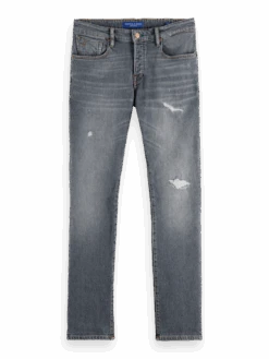 Scotch & Soda The Ralston Regular Slim Fit Jeans - Graphite 22 Scotch & Soda The Ralston Regular Slim Fit Jeans - Graphite -Scotch & Soda 167159 Graphite FNT