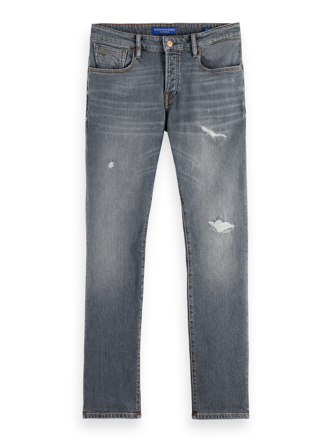 Scotch & Soda The Ralston Regular Slim Fit Jeans - Graphite 7 Scotch & Soda The Ralston Regular Slim Fit Jeans - Graphite - Image 5