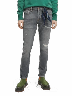 Scotch & Soda The Ralston Regular Slim Fit Jeans - Graphite 27 Scotch & Soda The Ralston Regular Slim Fit Jeans - Graphite -Scotch & Soda 167159 Graphite MDL CRP