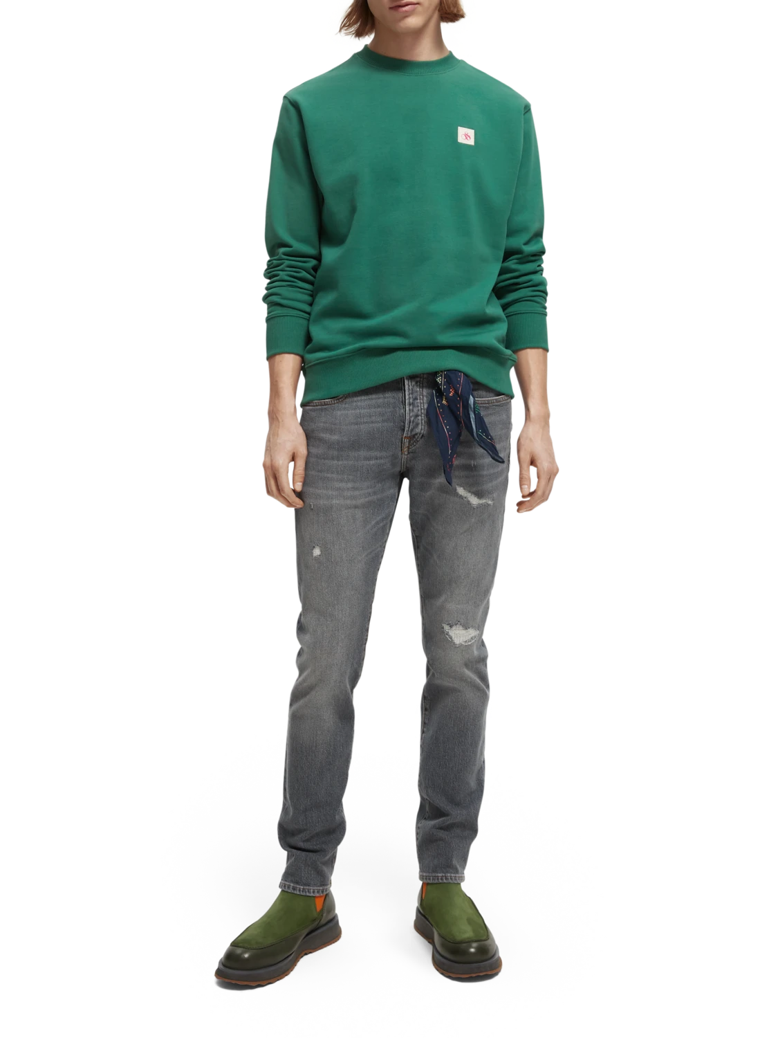 Scotch & Soda The Ralston Regular Slim Fit Jeans - Graphite 4 Scotch & Soda The Ralston Regular Slim Fit Jeans - Graphite - Image 2