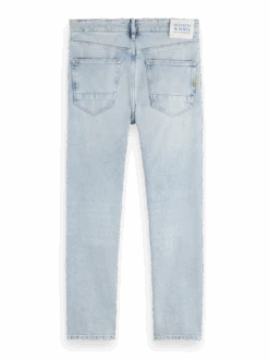 Scotch & Soda The Skim Super-Slim Fit Jeans - Blue Splash -Scotch & Soda 167162 Blue 20Splash BCK