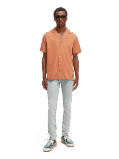 Scotch & Soda The Skim Super-Slim Fit Jeans - Blue Splash -Scotch & Soda 167162 Blue 20Splash MDL FNT