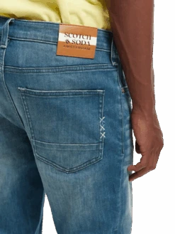 Scotch & Soda Skim Super-Slim Fit Jeans | Science Blue -Scotch & Soda 167164 Science 20Blue NHD DTL1