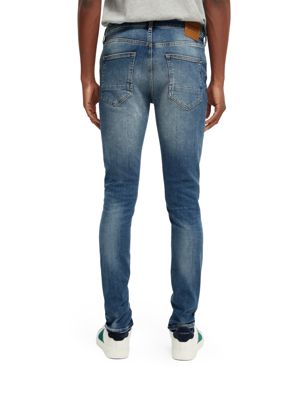Scotch & Soda The Skim Super-Slim Fit Jeans - Faded Touch 11 Scotch & Soda The Skim Super-Slim Fit Jeans - Faded Touch - Image 9