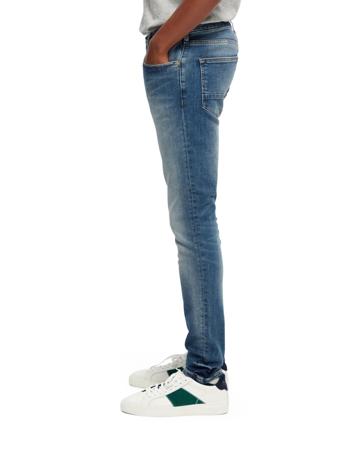 Scotch & Soda The Skim Super-Slim Fit Jeans - Faded Touch 16 Scotch & Soda The Skim Super-Slim Fit Jeans - Faded Touch - Image 14