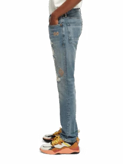 Scotch & Soda The Ralston Premium Organic Regular Slim Fit Jeans - Space Race -Scotch & Soda 167176 Space 20Race MDL SDE