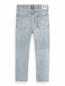 Scotch & Soda The Dean Loose Tapered-Fit Jeans - Blue Splash -Scotch & Soda 167189 Blue 20Splash BCK