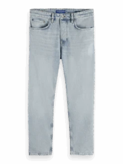 Scotch & Soda The Dean Loose Tapered-Fit Jeans - Blue Splash -Scotch & Soda 167189 Blue 20Splash FNT