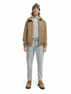 Scotch & Soda The Dean Loose Tapered-Fit Jeans - Blue Splash -Scotch & Soda 167189 Blue 20Splash MDL FNT