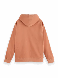 Scotch & Soda Fine Corduroy Organic Cotton Hoodie 19 Scotch & Soda Fine Corduroy Organic Cotton Hoodie -Scotch & Soda 167223 Mars BCK