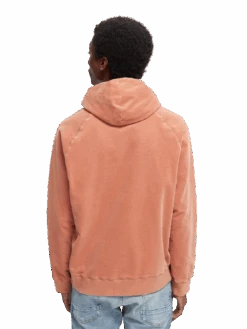 Scotch & Soda Fine Corduroy Organic Cotton Hoodie 22 Scotch & Soda Fine Corduroy Organic Cotton Hoodie -Scotch & Soda 167223 Mars MDL BCK