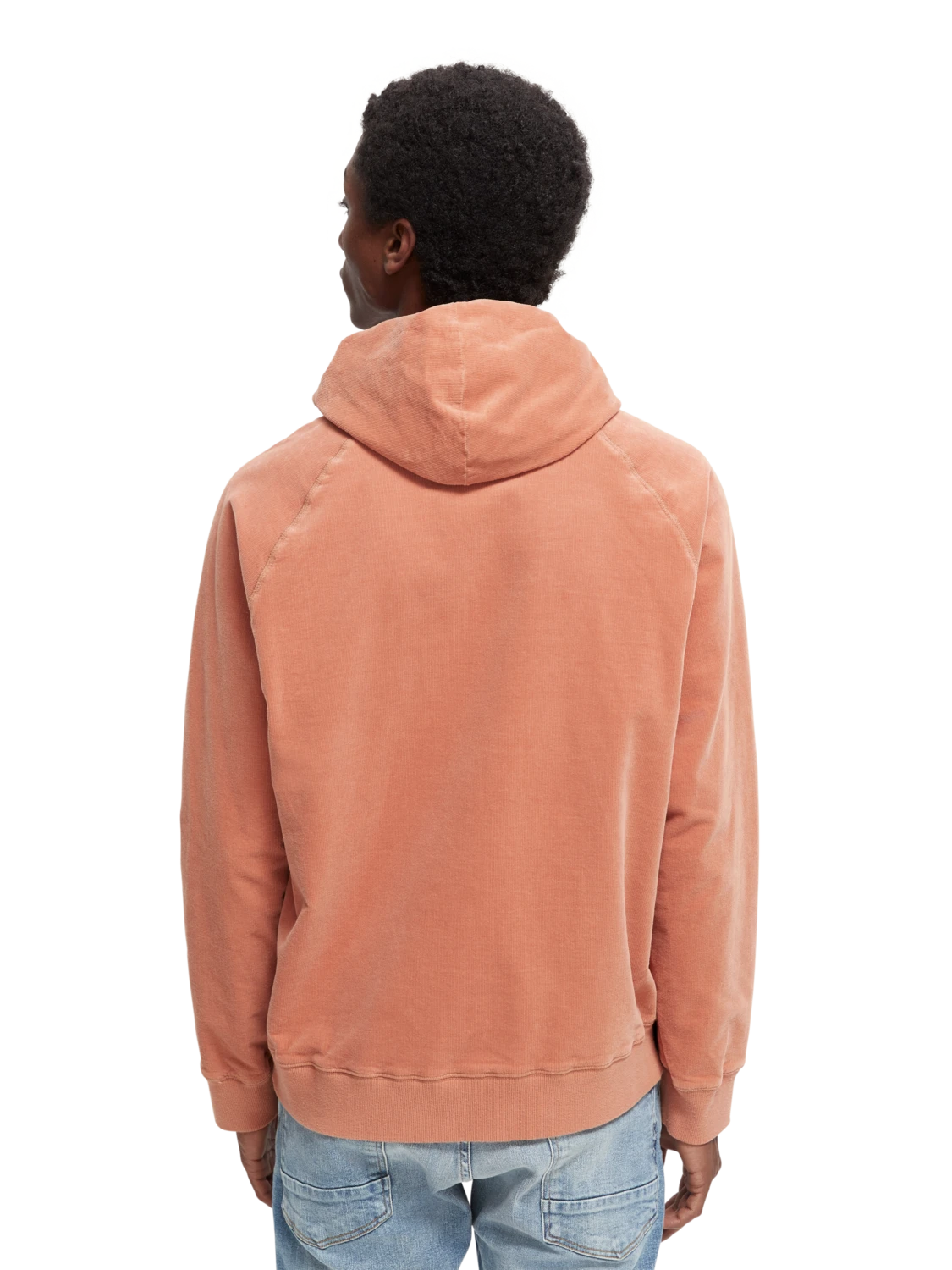 Scotch & Soda Fine Corduroy Organic Cotton Hoodie 11 Scotch & Soda Fine Corduroy Organic Cotton Hoodie - Image 9