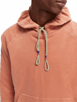 Scotch & Soda Fine Corduroy Organic Cotton Hoodie 24 Scotch & Soda Fine Corduroy Organic Cotton Hoodie -Scotch & Soda 167223 Mars MDL DTL1