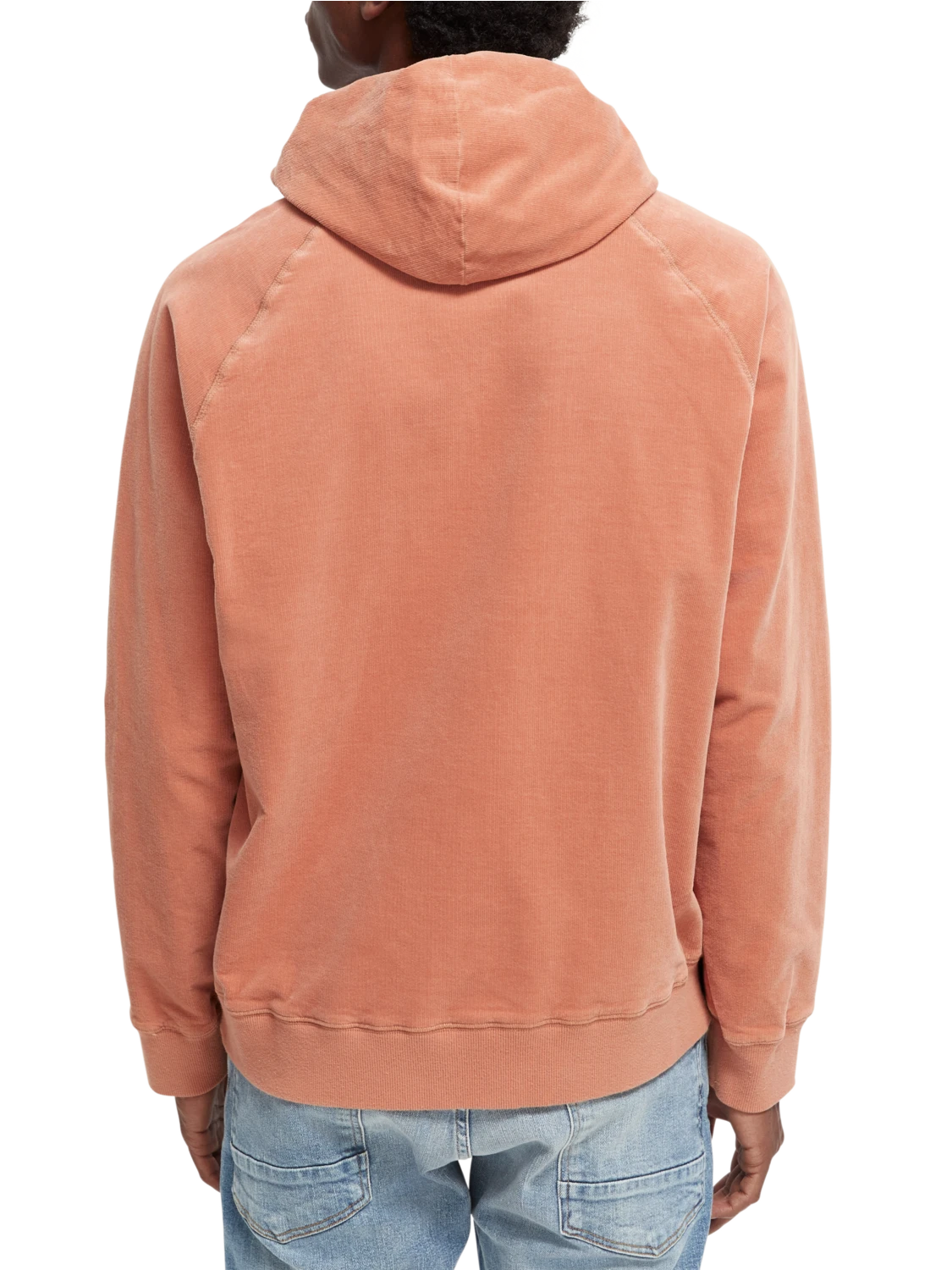Scotch & Soda Fine Corduroy Organic Cotton Hoodie 5 Scotch & Soda Fine Corduroy Organic Cotton Hoodie - Image 3