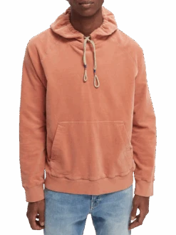Scotch & Soda Fine Corduroy Organic Cotton Hoodie