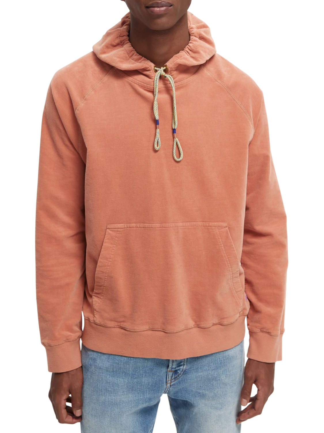 Scotch & Soda Fine Corduroy Organic Cotton Hoodie 3 Scotch & Soda Fine Corduroy Organic Cotton Hoodie