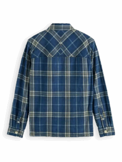 Scotch & Soda Checked Overshirt -Scotch & Soda 167251 Combo 20A BCK