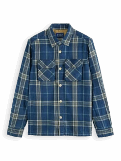 Scotch & Soda Checked Overshirt -Scotch & Soda 167251 Combo 20A FNT