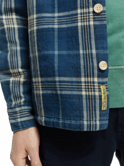 Scotch & Soda Checked Overshirt -Scotch & Soda 167251 Combo 20A MDL DTL2