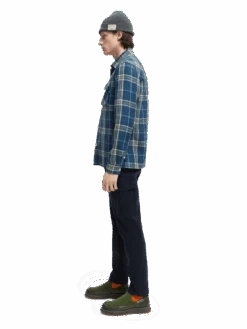 Scotch & Soda Checked Overshirt -Scotch & Soda 167251 Combo 20A MDL SDE