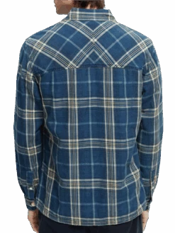 Scotch & Soda Checked Overshirt -Scotch & Soda 167251 Combo 20A NHD BCK