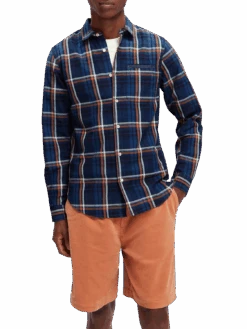 Scotch & Soda Slim-Fit Yarn-Dyed Checked Shirt